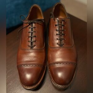 EUC Allen Edmonds Fifth Ave dark chili 9.5D